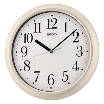 13 in. Yori Pearl Office Wall Clock
