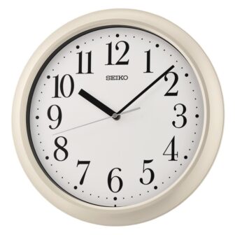 13 in. Yori Pearl Office Wall Clock