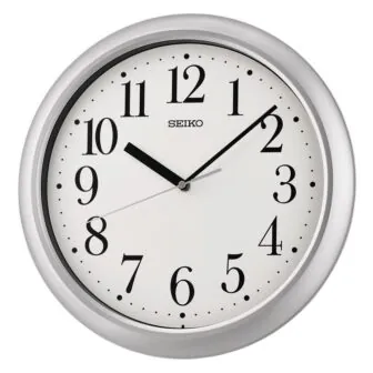 13 in. Yori Silver Office Wall Clock featured image