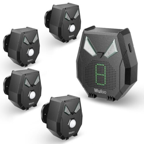 1/3 Mile Long Range Solar Driveway Alarms Wireless Outdoor Motion Sensors System
