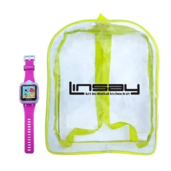 1 . 5 in. Smart Watch Kids Cam Selfie with Bag Pack, Pink featured image