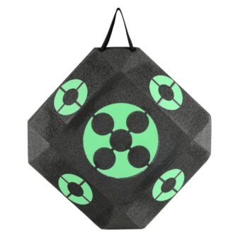 15 in. x 15 in. Archery Target, Portable All-Side Shooting Arrow Target...