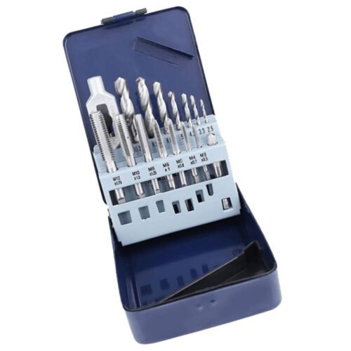 15 PCS/Set Metric Tap Drill Screw Wrench Taps for Clocks Hand Use