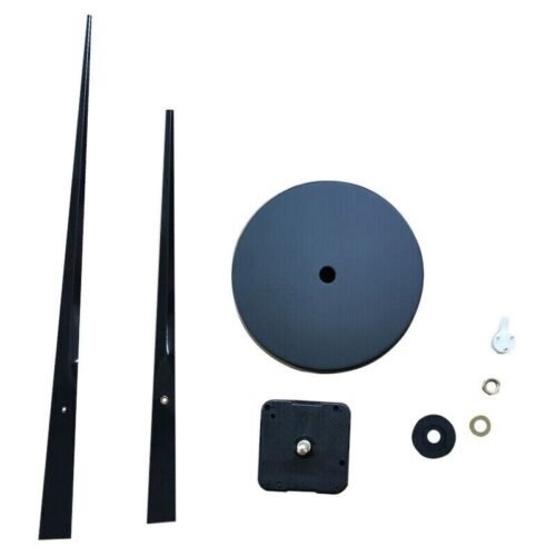 16-1/2" Long Clock Hands Large Wall Clock High Torque Quartz Movement Kit Black