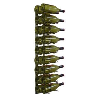 18-Bottle Epic Metal Wine Rack (Stainless)