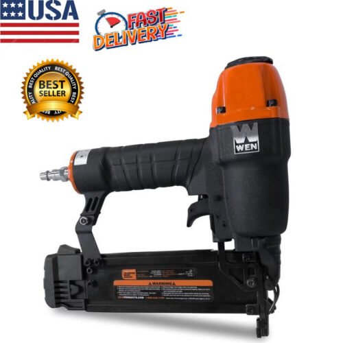 18-Gauge 3/8-inch To 2-inch Brad Nailer Gun With Carrying Case and 2000 Nails