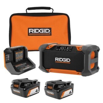 18V (2) 4.0 Ah Batteries and Charger Kit with 18V Hybrid Jobsite...