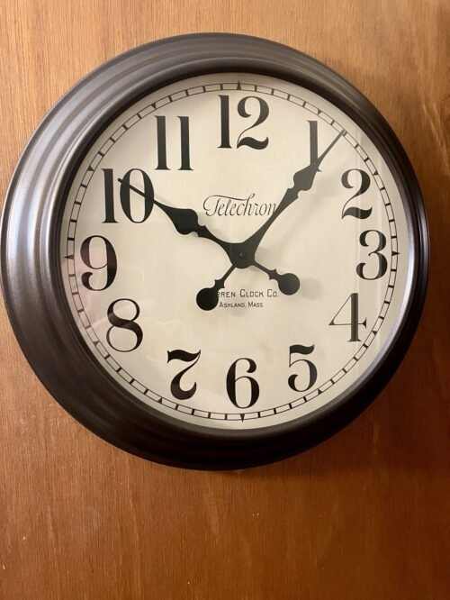 1920’s TELECHRON WALL CLOCK ..