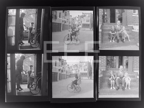 1940 19 Carl Refsland Norway Family by Mary Morris Old Photo Negative Lot 19ABOX