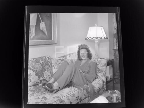 1943 Ethel Merman Candid by Mary Morris Old Photo Negative 551A SCARCE FAMOUS
