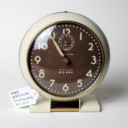 1949 WESTCLOX BIG BEN CHIME ALARM CLOCK - LA SALLE ILL USA - 69-C - Loud Works!