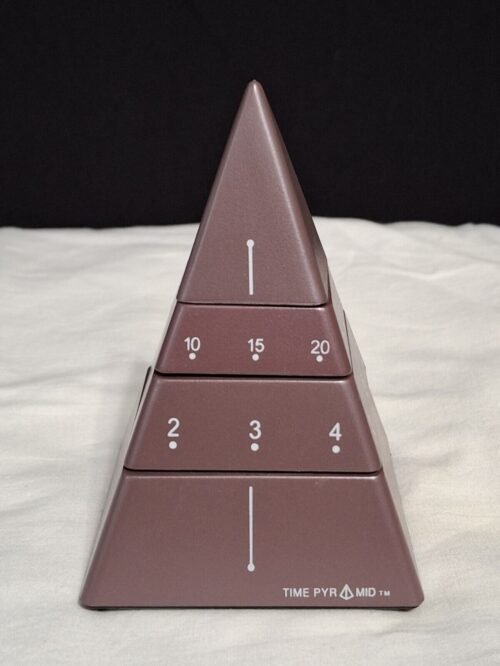1988 Vintage 4-D Design Inc. Novelty Time Pyramid Desk Click