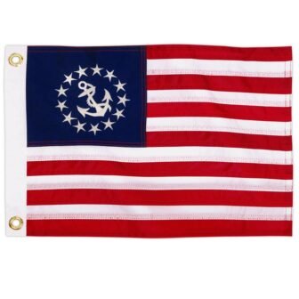 1 ft. x 1.5 ft. United States Official Yacht Ensign Flag -...