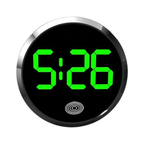 1Pc Car Clocks For Dash Digital Dashboard Clock Mini Electronic Clock Vehicle