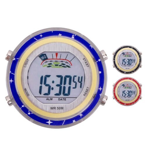 1pcs Motorcycle Mini Digital Clocks Waterproof Stick-On Motorbike Glowing Dial