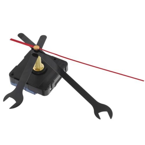 1 Set DIY Clock Movement: Silent Quartz Mechanism Non-Ticking Parts for Wall