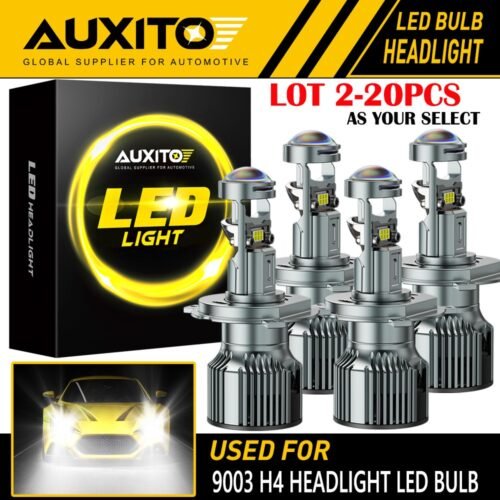 2-20X AUXITO H4 9003 HB2 30000LM LED Headlight High Low Beam Bulbs 6500K Y19 EAH
