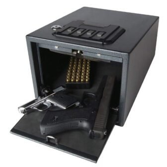 2-Gun Quick-Access Pistol Safe With Alarm