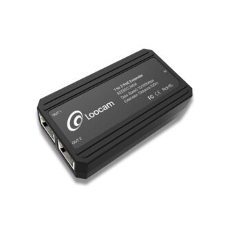 2-Port PoE Extender 10/100Mbps, 1 in 2 Out PoE Repeater IEEE802.3af/at Compliance