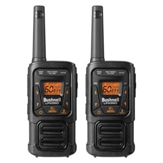2-Watt Power 36 Mile Range 2-Way Radio (2-Pack) with Dock Charger