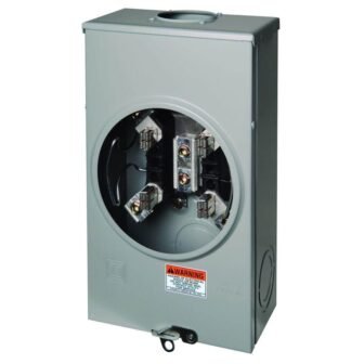 200 Amp Ringless Overhead Meter Socket