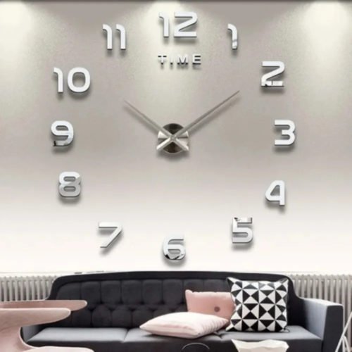 2023 Modern Design Large Wall Clock 3D DIY Quartz Clocks Fashion Watches Acrylic