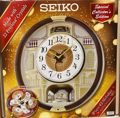 2024 Seiko Melodies in Motion Clock - Limited Edition 45 Melodies! Free shipping