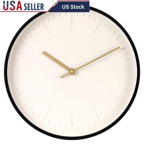 20 Inch Oversized Quartz Wall Clock Minimalist Indoor Decor Easy to Read New