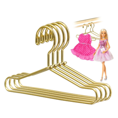 20 Pcs Doll Hanger Accessories Wall Hangers for Clothes Mini Rack Coat