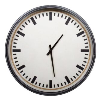 23.5 in. x 23.5 in. Black Kiera Grace Round Traditional Decorative Metal...