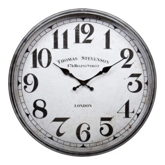 23.5 in. x 23.5 in. Silver Kiera Grace Round Traditional Parnell Decorative