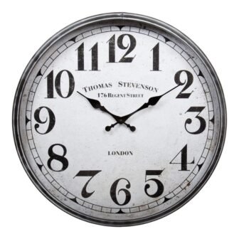 23.5 in. x 23.5 in. Silver Kiera Grace Round Traditional Parnell Decorative