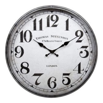 23.5 in. x 23.5 in. Silver Kiera Grace Round Traditional Parnell Decorative...