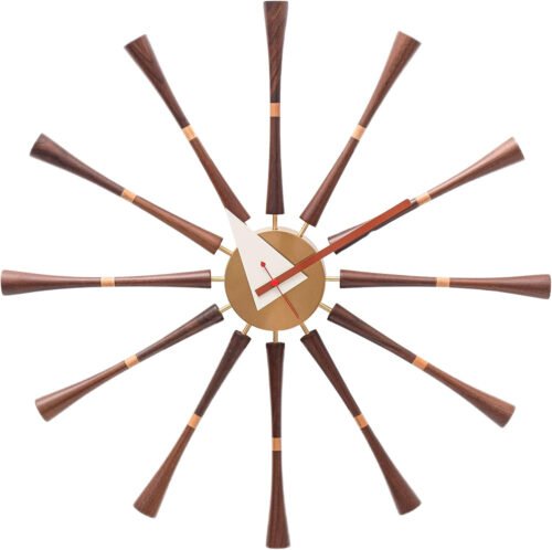 23" Spindle Large Wall Clock| Battery Operated Wall Clock|Decorative Modern Sile