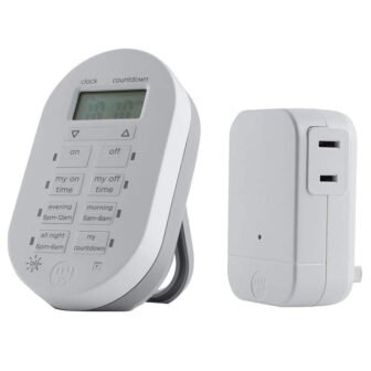 24-Hour Simple Set 2-On/Off Indoor Wireless Timer System