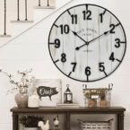 Top 8 Best Wood Farmhouse Wall Clocks