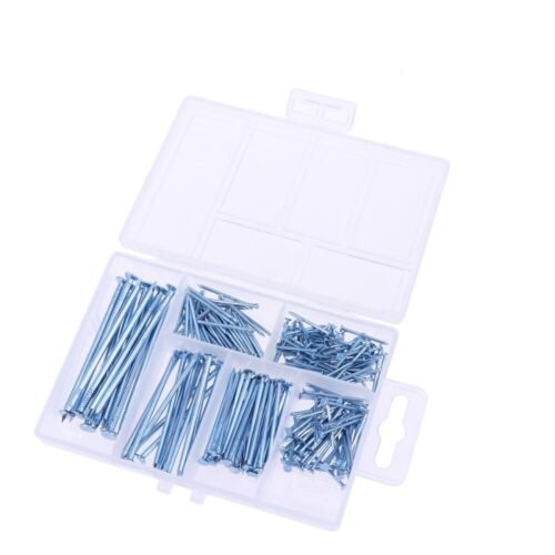240 PCS Woodworking Round Head Iron Nails Nails Hanging Pictures