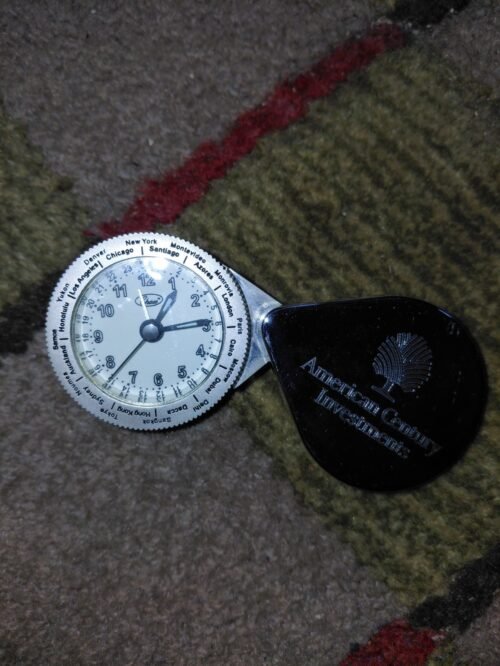 24 Hour Travel Alarm Clock Engraved