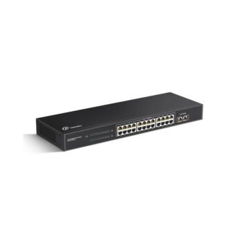 26-Port Gigabit Unmanaged PoE Switch with 24 Gigabit PoE Port and 2...