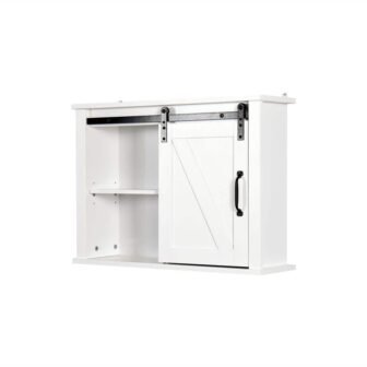 27 in. W x 8 in. D x 20 in. H White...