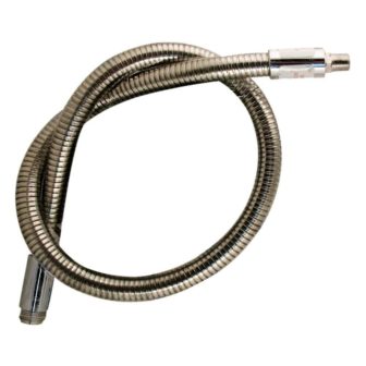 2914 Pre Rinse 36 in. Stainless Steel Flexible Hose for Commercial Dishwasher Faucets