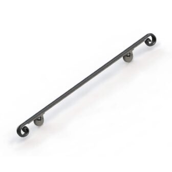 2 ft. Scroll Wrought Iron Handrail