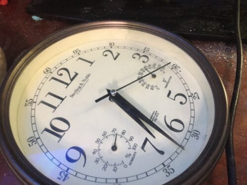 2 Large Wall Clocks