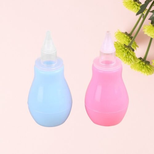 2pcs Hand Pump Nasal Aspirator Baby Nose Cleaner Safe and Easy to Carry
