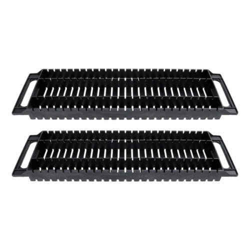 2 Pcs Pcb Racks Small Trays Circuit Board Holder Anti static Bar Frame
