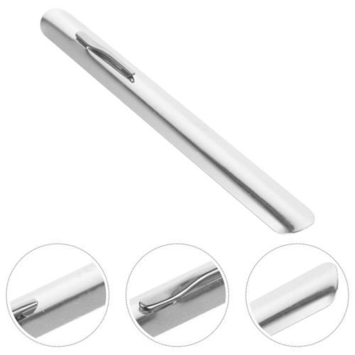 2 Pcs Stainless Crumber Bread Scraper Brush Cleaner Accessories for Food