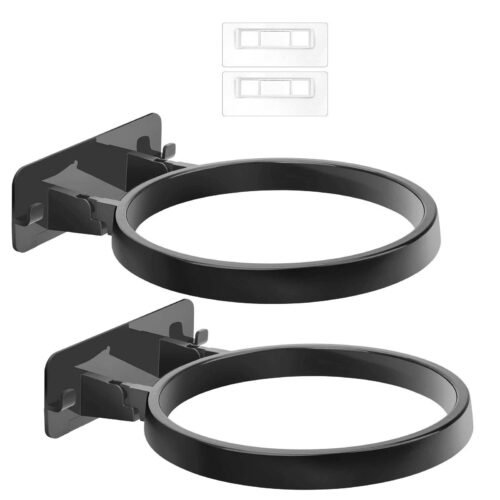 2PCS Wall Mounted Ball Storage Rack Polypropylene Foldable Display Organizer
