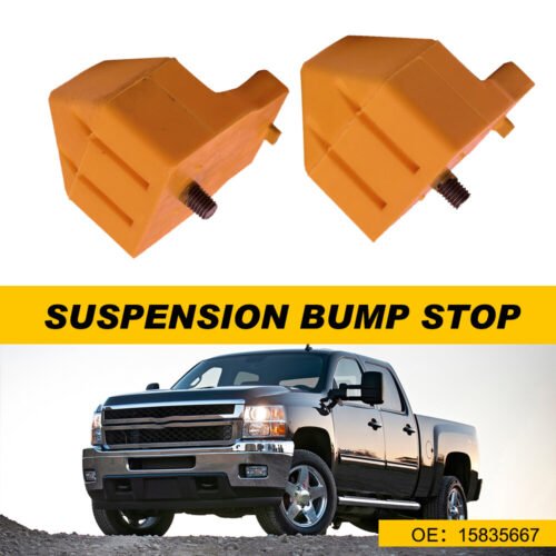 2x Front Suspension Bump Stop for Chevy GMC Truck Sierra 1500 2500 HD Pickup