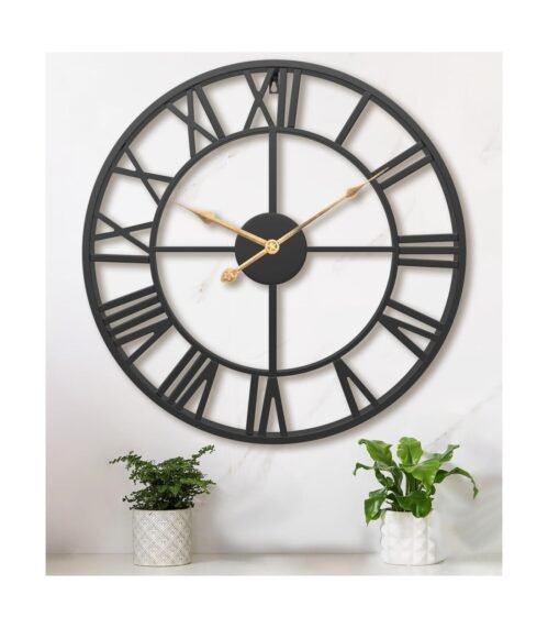 30 Inch Extra Large Giant Wall Clock,Oversized Round Silent Vintage Industria...