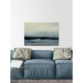 30 in. H x 45 in. W "Ocean Tide III" by Marmont...